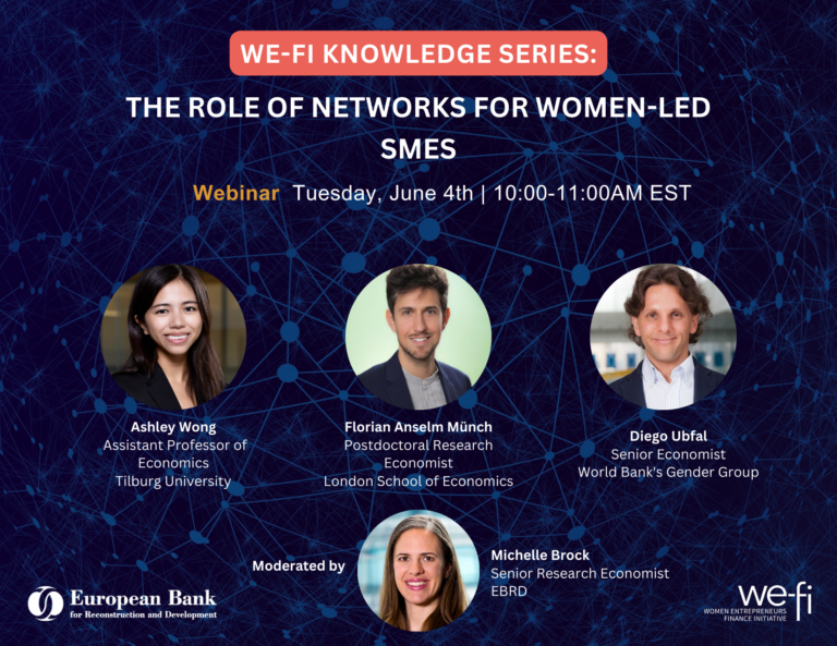 We-Fi Knowledge Series: The Role of Networks for Women-led SMEs | Women ...